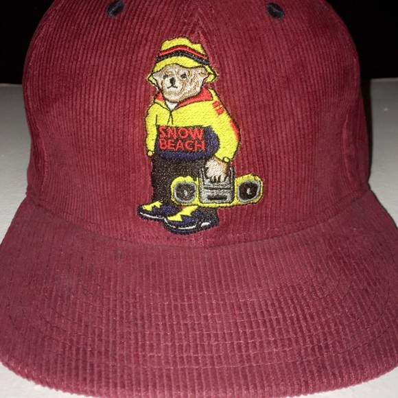snow beach hat